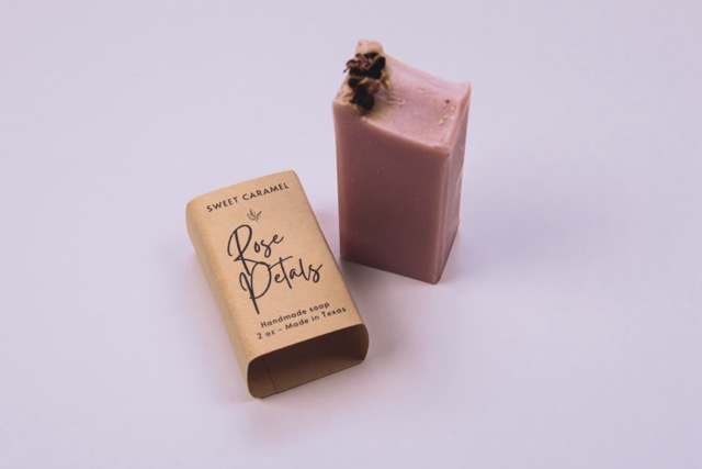 Essential Oil Soap Bar - Rose Petals