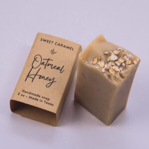 Essential Oil Soap Bar - Oatmeal Honey