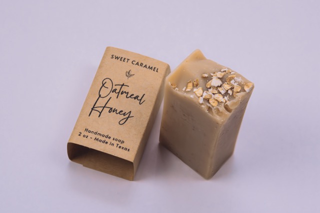 Essential Oil Soap Bar - Oatmeal Honey