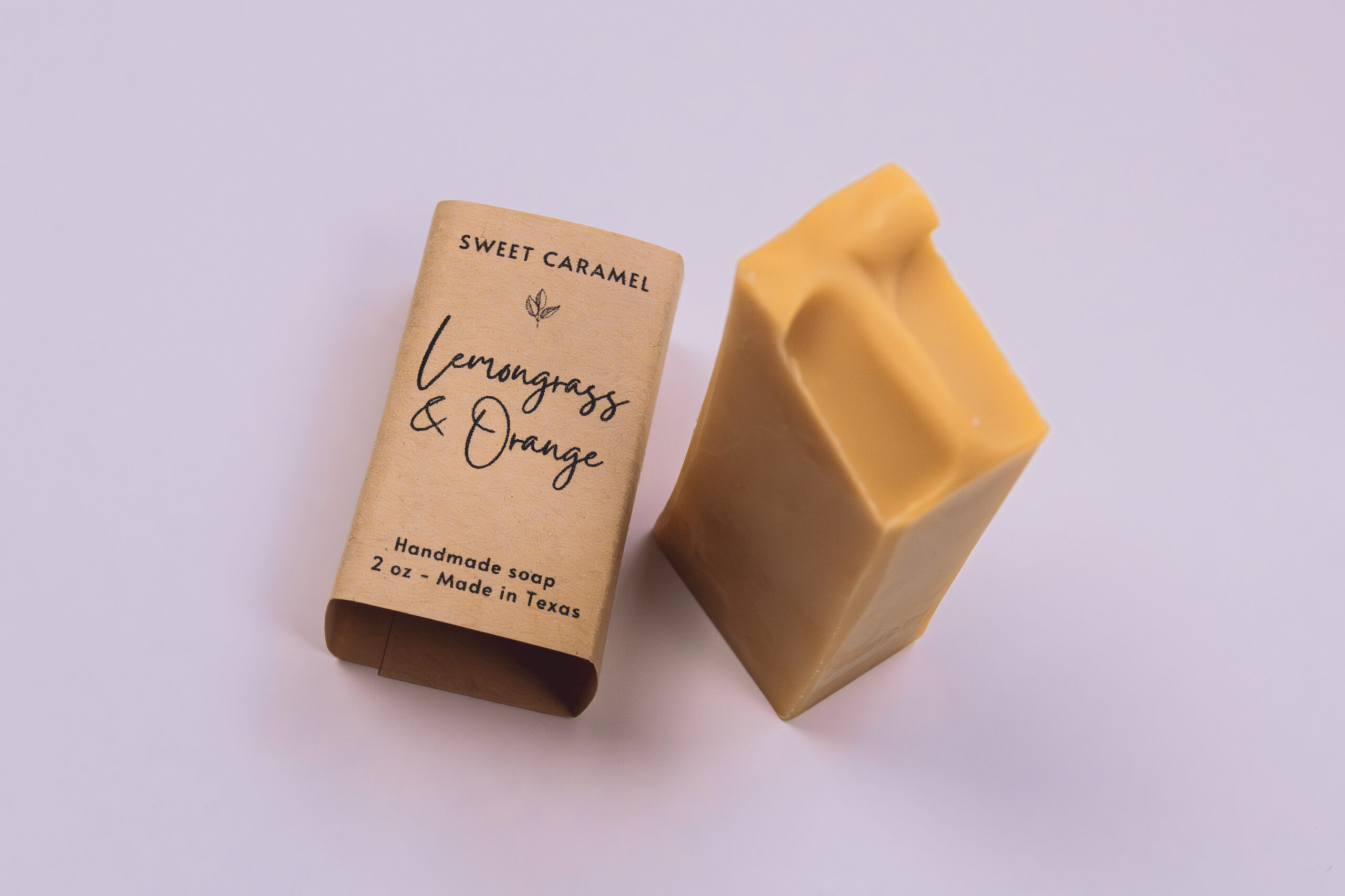 Essential Oil Soap Bar - Lemongrass & Orange - Image 2